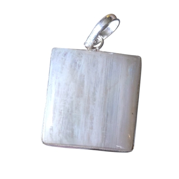Jewelry - Square Moonstone Pendant